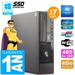Pc fujitsu esprimo e700 e90 + sff core i7 - 2600 ram 4go disque 480 go ssd wifi w7