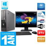 Pc fujitsu esprimo e700 e90 + sff intel g840 4go disque 2 to wifi w7 ecran 19