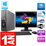 Pc fujitsu esprimo e700 e90 + sff intel g840 8go disque 250 go wifi w7 ecran 27