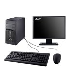 Pc fujitsu esprimo p400 ecran 22  intel i3 - 3220 ram 16go sdd 240go w11 wifi