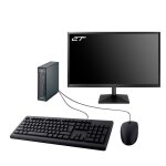 Pc fujitsu esprimo q556 mini ecran 27  intel g4400t ram 8go ssd 2to w10 wifi