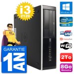 Pc hp 8300 elite sff intel i3 - 2120 ram 8go disque dur 2to windows 10 wifi