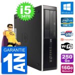 Pc hp 8300 elite sff intel i5 - 3470 ram 16go disque dur 250go windows 10 wifi