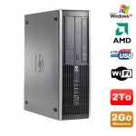 Pc hp compaq 6005 pro sff amd 3ghz 2go ddr3 2to sata graveur wifi windows xp Pc hp compaq 6005 pro sff amd 3ghz 2go ddr3 2to sata graveur wifi windows xp