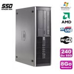 Pc hp compaq 6005 pro sff amd 3ghz 8go ddr3 240go ssd graveur wifi win 7 pro Pc hp compaq 6005 pro sff amd 3ghz 8go ddr3 240go ssd graveur wifi win 7 pro