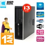 Pc hp compaq 8300 sff core i3 - 2120 ram 16go disque 120go ssd graveur dvd wifi w7 Pc hp compaq 8300 sff core i3 - 2120 ram 16go disque 120go ssd graveur dvd wifi w7