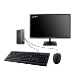 Pc hp elitedesk 800 g1 dm ecran 27  intel i7 - 4770t ram 16go ssd 960go w11 wifi