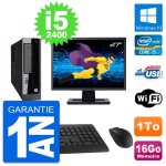 Pc hp pro 3300 sff ecran 27 intel i5 - 2400 ram 16go disque 1to windows 10 wifi Pc hp pro 3300 sff ecran 27 intel i5 - 2400 ram 16go disque 1to windows 10 wifi