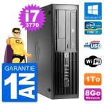 Pc hp pro 4300 sff intel core i7 - 3770 ram 8go disque dur 1to windows 10 wifi