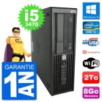 Pc hp workstation z220 sff core i5 - 3470 ram 8go disque dur 2to windows 10 wifi Pc hp workstation z220 sff core i5 - 3470 ram 8go disque dur 2to windows 10 wifi