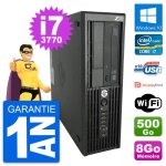 Pc hp workstation z220 sff core i7 - 3770 ram 8go disque dur 500go windows 10 wifi Pc hp workstation z220 sff core i7 - 3770 ram 8go disque dur 500go windows 10 wifi
