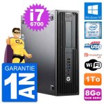 Pc hp workstation z240 sff intel i7 - 6700 ram 8go disque dur 1to windows 10 wifi