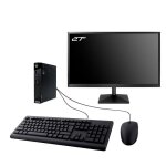 Pc lenovo m73 tiny ecran 27  intel i5 - 4570t ram 8go ssd 2to w11 wifi