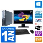 Pc lenovo m91p sff ecran 27  intel g630 ram 4go disque 250go windows 10 wifi