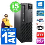 Pc lenovo m91p sff intel i5 - 2400 ram 8go disque dur 2to windows 10 wifi