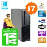 Pc lenovo m91p sff intel i7 - 2600 4go disque 250go graveur wifi w7