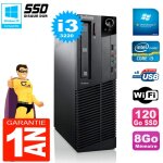 Pc lenovo m92p sff core i3 - 3220 8go disque 120go ssd graveur dvd wifi w7 Pc lenovo m92p sff core i3 - 3220 8go disque 120go ssd graveur dvd wifi w7