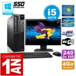 Pc lenovo m92p sff core i5 - 3470 ram 4go disque 240 go ssd wifi w7 ecran 22 Pc lenovo m92p sff core i5 - 3470 ram 4go disque 240 go ssd wifi w7 ecran 22