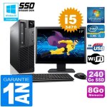 Pc lenovo m92p sff core i5 - 3470 ram 8go disque 240 go ssd wifi w7 ecran 19 Pc lenovo m92p sff core i5 - 3470 ram 8go disque 240 go ssd wifi w7 ecran 19