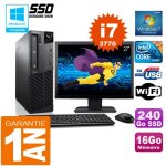 Pc lenovo m92p sff core i7 - 3770 ram 16go disque 240 go ssd wifi w7 ecran 27 Pc lenovo m92p sff core i7 - 3770 ram 16go disque 240 go ssd wifi w7 ecran 27