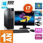 Pc lenovo m92p sff core i7 - 3770 ram 16go disque 480 go ssd wifi w7 ecran 22 Pc lenovo m92p sff core i7 - 3770 ram 16go disque 480 go ssd wifi w7 ecran 22