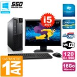 Pc lenovo m92p sff ecran 19 core i5 - 3470 16go disque 120go ssd wifi w7 Pc lenovo m92p sff ecran 19 core i5 - 3470 16go disque 120go ssd wifi w7