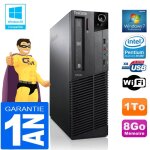 Pc lenovo m92p sff intel g630 ram 8go disque 1 to graveur dvd wifi w7