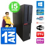 Pc lenovo thinkcentre m700 sff intel i5 - 6500 ram 8go disque 2to windows 10 wifi