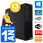 Pc lenovo thinkcentre m73 sff intel i3 - 4130 ram 4go disque 2to windows 10 wifi Pc lenovo thinkcentre m73 sff intel i3 - 4130 ram 4go disque 2to windows 10 wifi