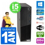 Pc lenovo thinkcentre m83 sff intel i5 - 4570 ram 8go disque 500go windows 10 wifi
