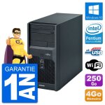 Pc tour fujitsu esprimo p2560 intel e5500 ram 4go disque 250go windows 10 wifi