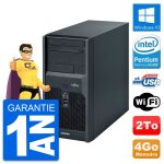 Pc tour fujitsu esprimo p2560 intel e5500 ram 4go disque dur 2to windows 10 wifi