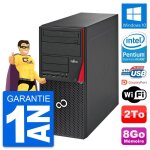 Pc tour fujitsu esprimo p720 intel g3220 ram 8go disque dur 2to windows 10 wifi