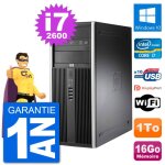 Pc tour hp 8200 intel core i7 - 2600 ram 16go disque dur 1to windows 10 wifi