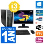 Pc tour hp 8300 ecran 27 intel i3 - 3220 ram 16go disque dur 1to windows 10 wifi Pc tour hp 8300 ecran 27 intel i3 - 3220 ram 16go disque dur 1to windows 10 wifi