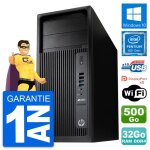 Pc tour hp workstation z240 mt intel g4400 ram 32go disque 500go windows 10 wifi