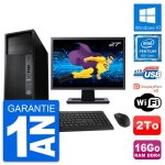 Pc tour hp z240 mt ecran 27  pentium g4400 ram 16go disque 2to windows 10 wifi