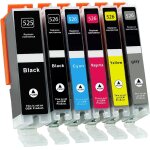 Pgi 525 cli 526 cartouche compatibles avec canon pgi - 525 cli - 526 pour pixma ip - 4800 ip - 4850 ip ...