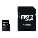 Philips fm32mp45b - carte mmoire flash (adaptateur microsdhc - sd inclus(e)) - 32 go - class 10 - micro ...