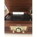Platine disque ancienne 45 tours 33 tours avec radio et clé usb - Platine disque ancienne 45 tours 33 tours avec radio et clé usb -