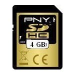 Pny high speed - carte mmoire flash - 4 go - sd