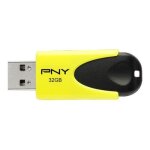 Pny n1 attach - cl usb - 32 go - usb 2. 0 - jaune