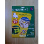 Pochette d'tiquettes cd de marque avery