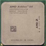 Processeur cpu amd athlon 64 3800 + 2. 4ghz 512ko ada3800iaa4cw orleans socket am2