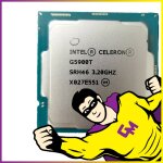 Processeur cpu intel celeron g5900t srh46 3. 20ghz fclga1200 dual core