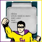 Processeur cpu intel xeon e5 - 2620 v3 sr207 2. 40ghz fclga2011 hexa - core