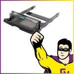 Rack hp workstation z620 663074 - 001 caddy tiroir disque dur 3. 5
