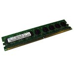 Ram barrette mmoire samsung 512mo ddr2 pc2 - 5300u 667mhz m378t6553ezs - ce6 cl5
