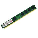 Ram barrette mmoire transcend 1go ddr2 pc2 - 6400u 800mhz jm800qlu - 1g low profile