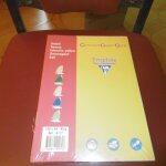 Ramette de 100 feuilles papier 80 grs a4 jaune soleil trophee clairefontaine 4117